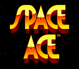 Space Ace (Beta) Title Screen
